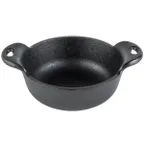 image of Lodge HMSB Mini Server, 12 Oz., 5" Dia. 2-3/8" H, Cast Iron, Rust‑Resistant, Dishwasher Safe
