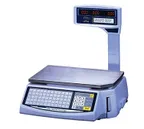 image of Skyfood LS-100-N Scale, 60 lb Dual Range, 10"x16" Stainless Steel Platter, 1000 PLU Memory, Thermal Printer