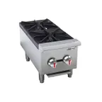 image of Magic Chef M12HP 12" Countertop Gas Hotplate with (2) Burners, 50.000 BTU