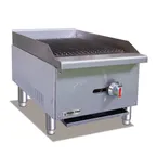 image of Magic Chef M16CB 16" Countertop Gas Radiant Charbroiler w/ (1) Burner, 30.000 BTU