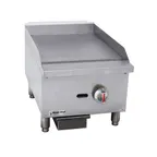 image of Magic Chef M16TG 16" Countertop Thermostatic Gas Griddle, 5/8" Steel Plate, 30.000 BTU