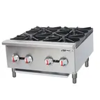 image of Magic Chef M24HP 24" Countertop Gas Hotplate with (4) Burners, 100.000 BTU