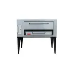 image of Marsal SD-1048 Gas Single Deck Pizza Oven, 10"H x 36" x 48" Baking Chamber