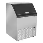 image of Maxx Ice MIM125H 22" Air Cooled Half Cube 125 lb Undercounter Ice Machine with 35 lb Bin