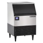 image of Maxx Ice MIM150NH 24" Air Cooled Half Cube 152 lb Undercounter Ice Machine with 75 lb Bin