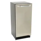 image of Maxx Ice MIM25C – 15" Ice Maker, 50 lb/24h Crescent Cubes, 50 lb Stainless Bin, Reversible Door