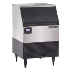 image of Maxx Ice MIM260NH 24" Air Cooled Half Cube 265 lb Undercounter Ice Machine with 75 lb Bin
