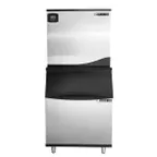 image of Maxx Ice MIM500N/MIB470N Air Cooled Full Cube 521 lb Ice Machine with Bin, 470 lb Storage