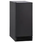 image of Maxx Ice MIM50V 15" Air Cooled Full Cube 50 lb Undercounter Ice Machine with 25 lb Bin