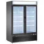 image of Maxx Cold MVMF48B 54" Glass Door Freezer Merchandiser, 48 cu. ft.