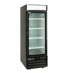 image of Maxx Cold MVMR23B 27" Glass Door Refrigerator, 23 cu ft, Black, Four Wire Shelves, Compressor