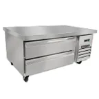 image of Maxx Cold MXCB48HC 50" X-Series Refrigerated Chef Base w/ 2 Drawers, 6.5 cu. ft.