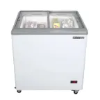 image of Maxx Cold MXF31F 32" Flat Lid Ice Cream Display Freezer, 7.4 cu. ft.
