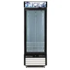image of Maxx Cold MXM1-23FHC-ICE 27" Glass Door Freezer Merchandiser, 23 cu. ft.