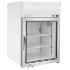 image of Maxx Cold MXM1-4FHC - 24.3" Wide Countertop Freezer, 4.2 cu.ft, Glass Door, White Steel, Thermostat