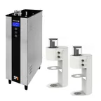 image of Marco 1000833WUS SP9 Twin Head Coffee Brewer Without Grinder, Automatic - 50 Cups/Hr - 230V / White