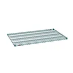image of Metro 3660NK3 Super Erecta Green Epoxy Wire Shelf - 60"W X 36"D