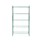 image of Metro Super Adjustable Super Erecta® 5A547K3 Epoxy Wire Shelving Starter Unit - 42" x 24" x 74"