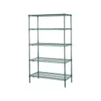 image of Metro 5N347K3 Super Erecta® Metroseal 3 Adjustable Wire Starter Shelving Unit - 42" x 18" x 74"