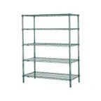 image of Metro 5N477K3 Super Erecta® Metroseal 3 Adjustable Wire Starter Shelving Unit - 72" x 21" x 74"