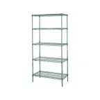 image of Metro 5N517K3 Super Erecta® Metroseal 3 Adjustable Wire Starter Shelving Unit - 24" x 24" x 74"