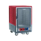 image of Metro C535-MFC-U Half Height Moisture Heated Holding & Proofing Cabinet w/ Red Insulation, Clear Door