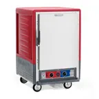 image of Metro C535-MFS-L Half Height Moisture Heated Holding & Proofing Cabinet w/ Red Insulation, Solid Door