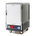 image of Metro C535-MFS-U-GY Half Height Moisture Heated Holding & Proofing Cabinet w/ Gray Insulation, Solid Door