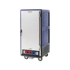 image of Metro C537-CFS-4-BU 3/4 Height Heated Holding & Proofing Cabinet w/ Blue Insulation Armour, Solid Door