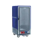 image of Metro C537-CLFC-4-BU 3/4 Height Heated Holding & Proofing Cabinet w/ Blue Insulation, Clear Door, Lower Wattage