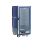 image of Metro C537-HLFC-4-BU "3/4 Height" 1-Door Clear Heated Holding Cabinet, 14-Pan 18"x26", Aluminum, 120V