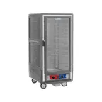 image of Metro C537-MFC-U-GY 3/4 Height Moisture Heated Holding & Proofing Cabinet w/ Grey Insulation, Clear Door