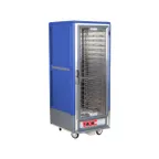 image of Metro C539-HFC-U-BU "Full Height" 1-Door Clear Heated Holding Cabinet, 18/34-Pan, 120V, 2000W, Aluminum