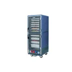 image of Metro C539-HLDC-4-BU "Full Height" 1-Door Clear Heated Holding Cabinet, 67-72" Height, Aluminum, 1440W, 120V