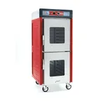 image of Metro C549-ASDC-L Full Height 1-Section Heated Holding Cabinet, 32 Pan Capacity, Stainless Steel, Clear Dutch Door, 1400W, 120V