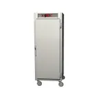 image of Metro C569-SFS-U Full Height 1-Door Solid Heated Holding Cabinet, 18x26"(18)/12x20"(34) pans, 304 Stainless Steel, 120v, 2000w