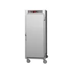 image of Metro C569L-SFS-L Full Height 1-Door Solid Heated Holding Cabinet, 35-Pan 18"x26", Stainless Steel, 1440W, 120V