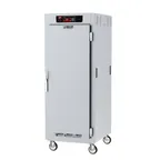 image of Metro C589L-SFS-LPFC Full Height 2-Door Solid & Glass Heated Holding Cabinet, 18" x 26" 35-Pan Capacity, 1440W