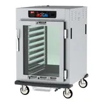 image of Metro C595L-SFC-LPFC Half Height Pass-Thru Heated Holding & Proofing Cabinet, (2) Clear Doors