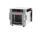 image of Metro HBCN4-ACPS-CT HotBlox Insulated Holding Cabinet, Countertop, 4-Pan, All Aluminum, Clear Front Door, 120V 875W