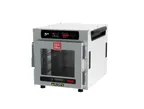 image of Metro HBCN4-DC-CT HotBlox Insulated Holding Cabinet, Countertop, 4-Pan, Aluminum, Clear Door, 2.4" Touchscreen