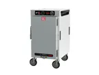 image of Metro HBCN8-AS-M "Half Height" 1-Door Solid Heated Holding Cabinet, 875W, 120V, Aluminum
