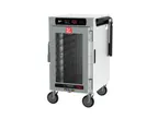 image of Metro HBCN8-DCPS-M HotBlox Insulated Holding Cabinet, Mobile Pass-Thru, 8-Pan Capacity, Digital Touchscreen, 120V 875W