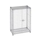 image of Metro MQSEC55E MetroMax Q Stationary Security Shelving Unit - 27" x 51" x 66"