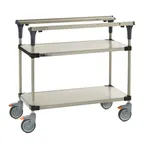 image of Metro MS1830-FGFG PrepMate® MultiStation w/ Solid Galvanized Shelving