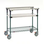 image of Metro MS1830-FSNK PrepMate® MultiStation w/ Solid Stainless Steel and MetroSeal 3 Wire Shelving