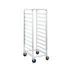 image of Metro RT1334N 34 Pan Aluminum Mobile End Load Bun / Sheet Pan Rack, Unassembled