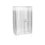 image of Metro SEC33C Super Erecta Chrome Stationary Security Unit, 38 1/2" x 21 1/2" x 66 13/16"