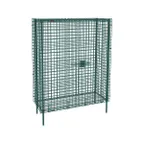 image of Metro SEC35K3 Super Erecta Stationary Security Unit w/ Metroseal Green Epoxy, 21.5" x 50.5" x 66.8125"