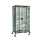 image of Metro SEC53EK3 Super Erecta Metroseal Green Epoxy Mobile Security Unit, 27.25" x 40.75" x 67.9"
